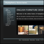 Screen shot of the Humphery Associates website.