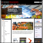 Screen shot of the Robotraders website.