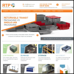 Screen shot of the RTP Materials Handling Ltd website.