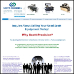 Screen shot of the Scott Office Systems LLC website.