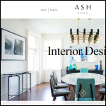 Screen shot of the House Interior Design website.