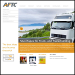 Screen shot of the AFTC UK Ltd website.