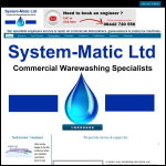 Screen shot of the System-Matic website.