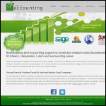 Screen shot of the About Accounting website.
