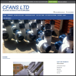 Screen shot of the CFANS Ltd website.