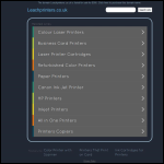 Screen shot of the Leach Printers (Wisbech) Ltd website.
