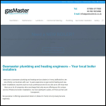 Screen shot of the Gasmaster website.