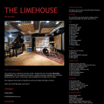 Screen shot of the The Limehouse website.