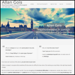 Screen shot of the Allan Gois, MA - Psychotherapy / Counselling in London website.