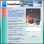 Screen shot of the TransChem Ltd website.