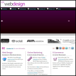 Screen shot of the 123 Web Design Bournemouth website.