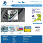 Screen shot of the Lysis Technologies Ltd website.