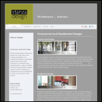Screen shot of the Stanza Design website.