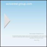 Screen shot of the Wolverest Group Ltd website.