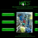 Screen shot of the Williamson Technical Services Ltd website.