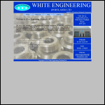 Screen shot of the White Engineering (Portland) Ltd website.