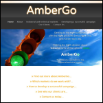 Screen shot of the Ambergo Ltd website.