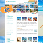 Screen shot of the Beach Club Resorts website.