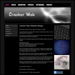 Screen shot of the Cracker Web website.