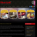 Screen shot of the Dhesi Grill website.