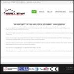 Screen shot of the Chimney Linings website.