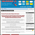 Screen shot of the Nor Systems website.