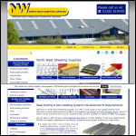 Screen shot of the North West Sheeting Supplies website.