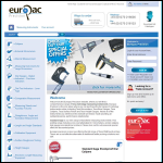 Screen shot of the Europac Precision LLP website.