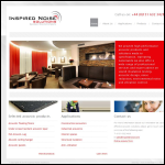 Screen shot of the Inspired Noise Solutions Ltd website.
