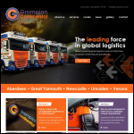 Screen shot of the Grampian Continental Ltd website.