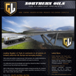 Screen shot of the Northern Oils website.