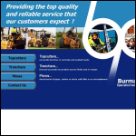 Screen shot of the Burman Plant Ltd website.