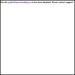 Screen shot of the Gables Flameretarding Ltd website.