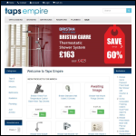Screen shot of the Taps Empire website.