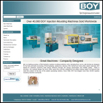 Screen shot of the Boy Ltd website.
