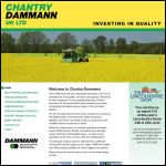 Screen shot of the Chantry-Dammann UK Ltd website.