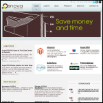 Screen shot of the Osnova Solutions website.