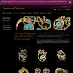 Screen shot of the Expressions Des Bijoux website.