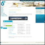 Screen shot of the Virtual Server Hosting website.