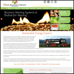 Screen shot of the Buccleuch BioEnergy Ltd website.