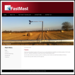 Screen shot of the FastMast Ltd website.