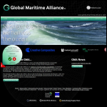 Screen shot of the Global Maritime Alliance website.