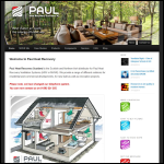 Screen shot of the Paul/SHS HeatRecovery website.
