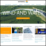 Screen shot of the Vattenfall UK website.