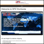 Screen shot of the DFS Worldwide website.