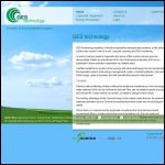 Screen shot of the GES Technology website.