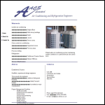 Screen shot of the AACS Ltd website.
