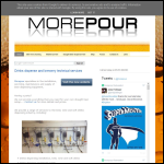 Screen shot of the Morepour South East Ltd website.