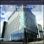 Screen shot of the St Vincent Plaza website.