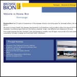 Screen shot of the Browse Bion website.